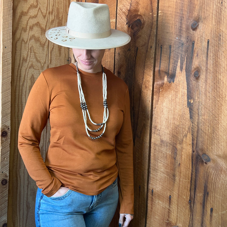 2 Fly Saddle Long Sleeve Cloud Basic Top 2FLY-CBS