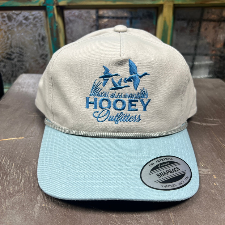Hooey Decoy Grey & Blue Trucker Hat