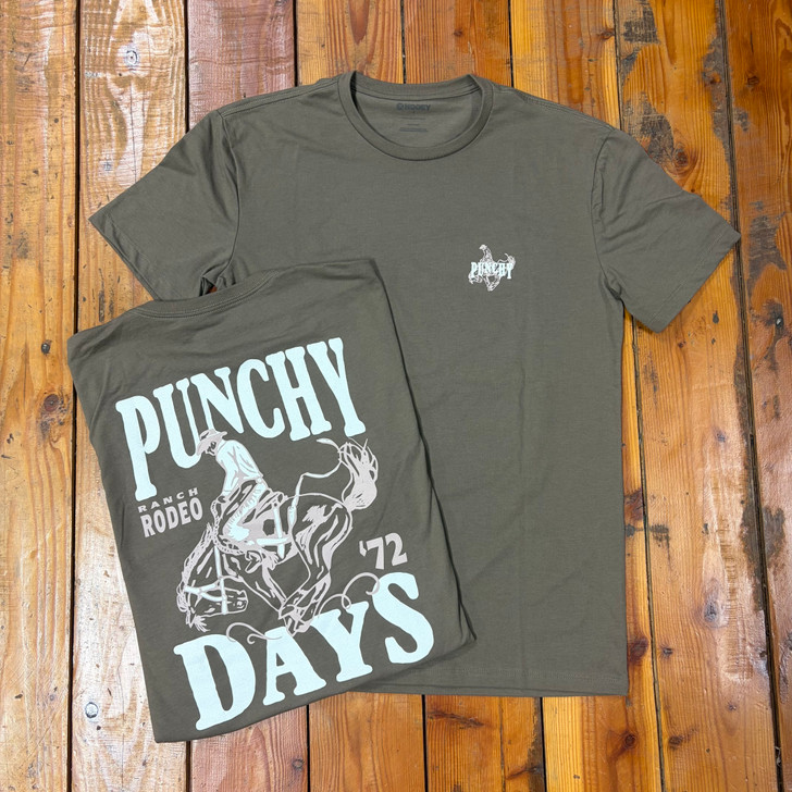 Hooey Men's Punchy Days Rodeo Tee PT2602BR