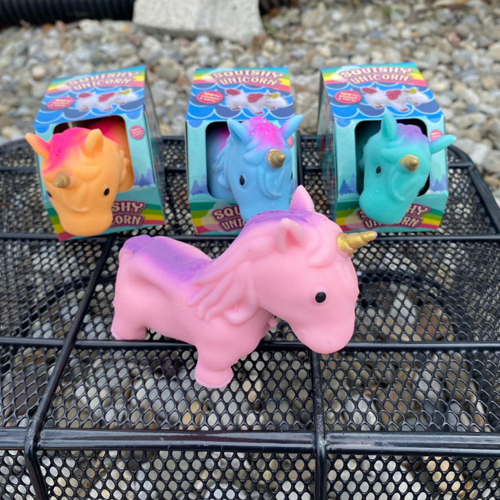 Rainbow Mystery Unicorn Squishy