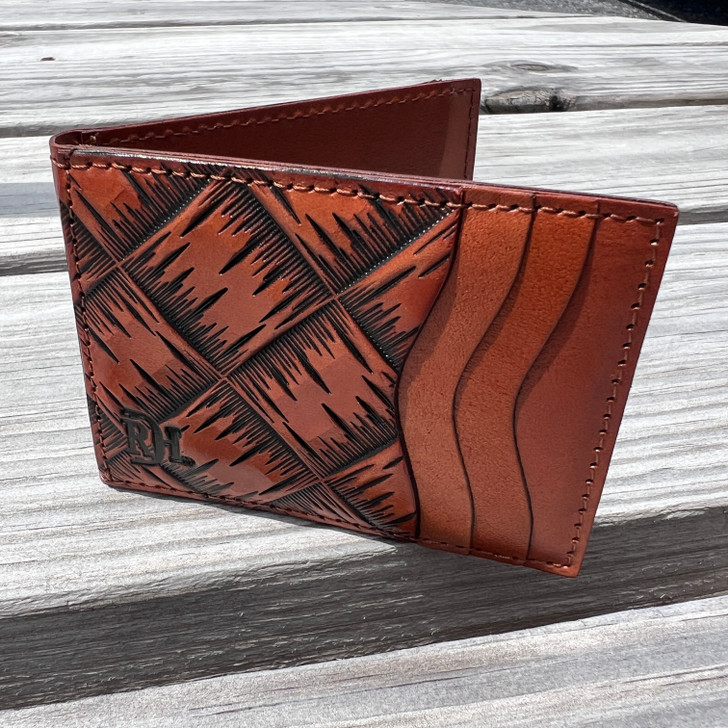 Red Dirt Hat Co Basket Weave Bifold With Magnetic Clip 23225880M7