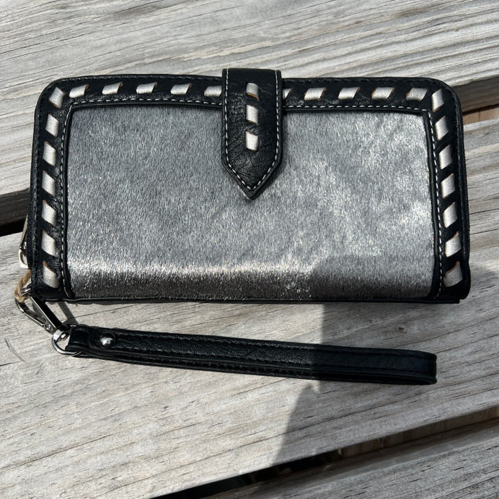 Catchfly Genuine Hair On Hide Wristlet Wallet 2421352152