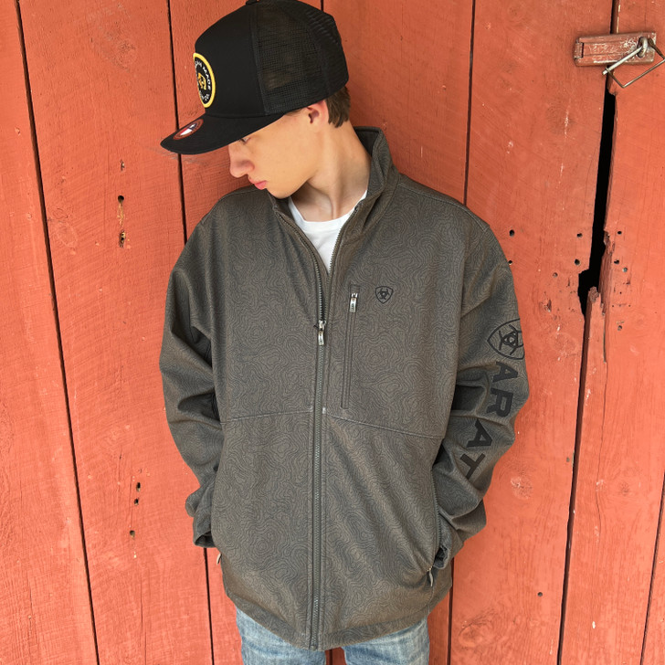 Ariat Men's Beluga Green Softshell Jacket 10079579