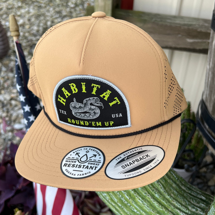 Hooey Habitat Tan Round Em Up Hat