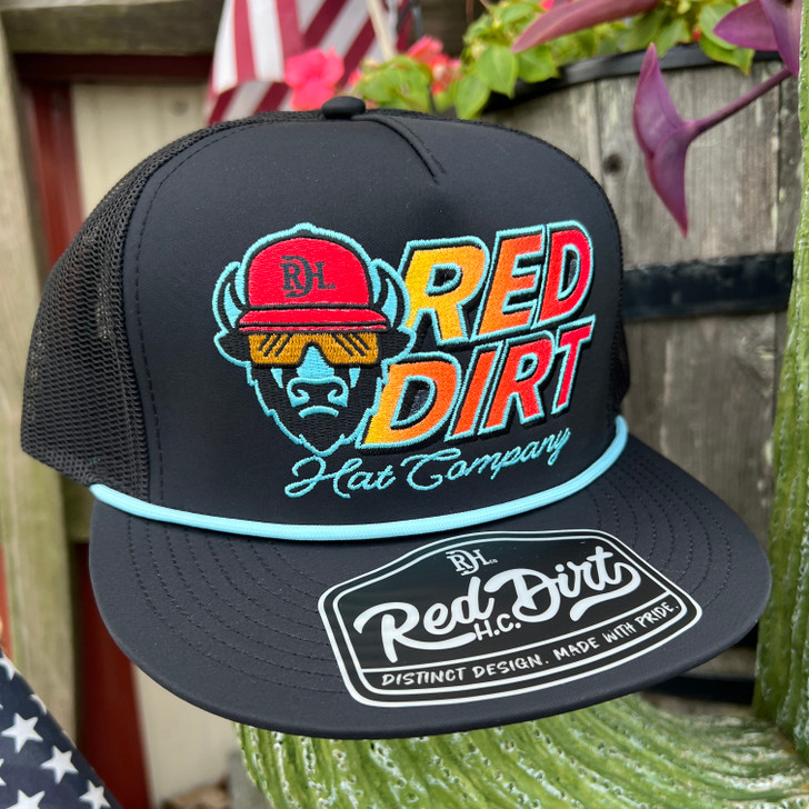 Red Dirt Hat Co. Chillin Buffalo Prime Navy Hat