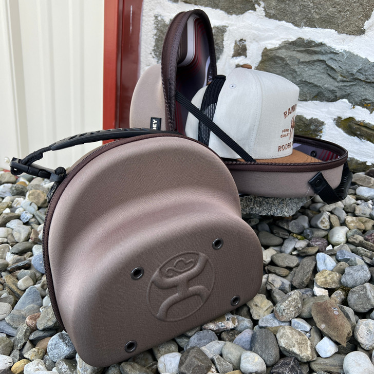 Hooey Brown Cap Carrier
