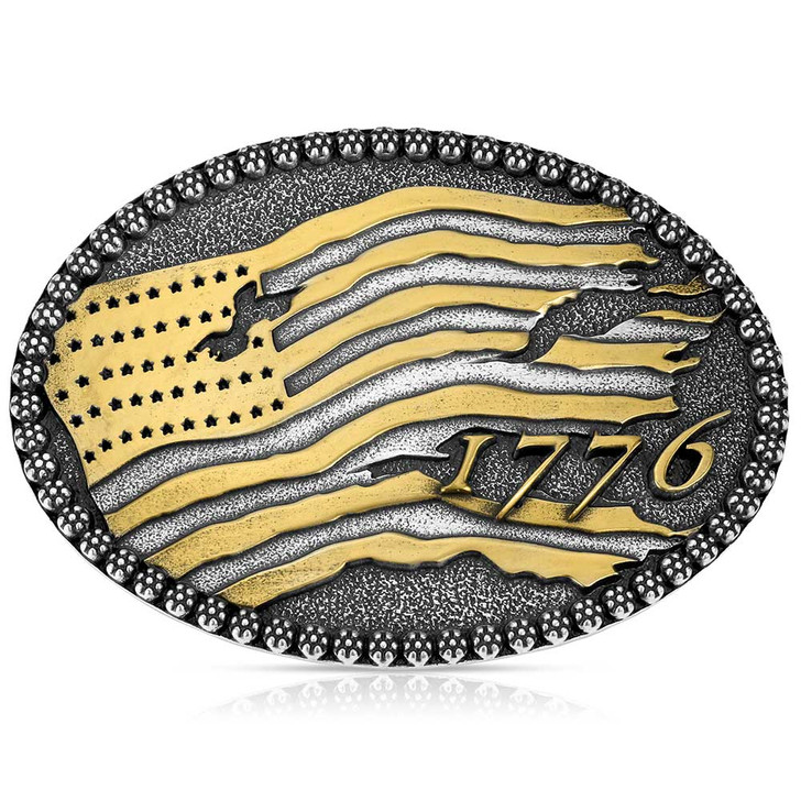Montana Silversmiths Birth of a Nation Belt Buckle