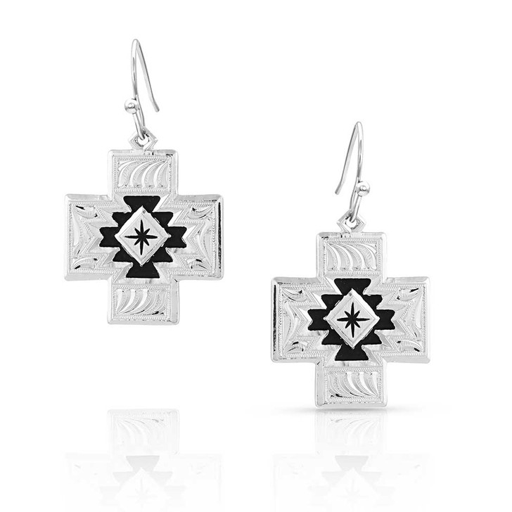 Montana Silversmiths Within the Storm Geometric Earrings ER5068