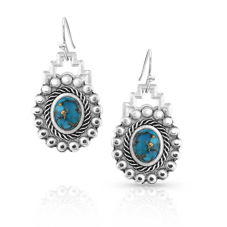 Montana Silversmiths Blue Spring Earrings ER5230