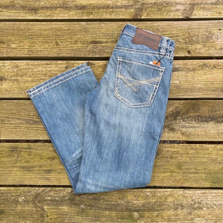 Bootcut Loose Jeans - Denim blue - Men