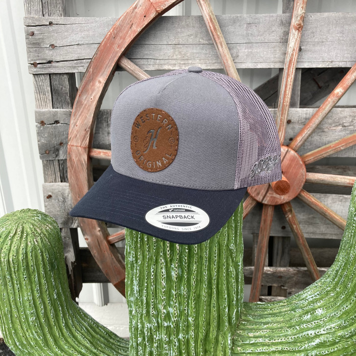 Hooey ''Spur'' Hooey Trucker Snapback Hat 2214T-GY
