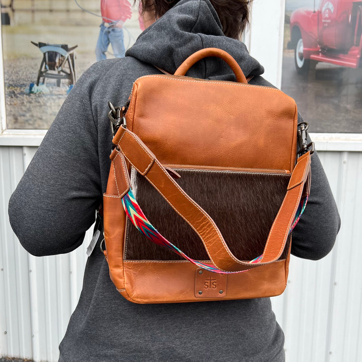 Diamond Cowhide Mail Bag - STS | jhasaddleandtack