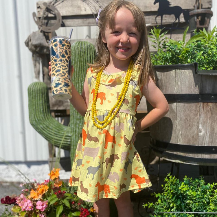 Girl's Summer Farm Outfit the Day