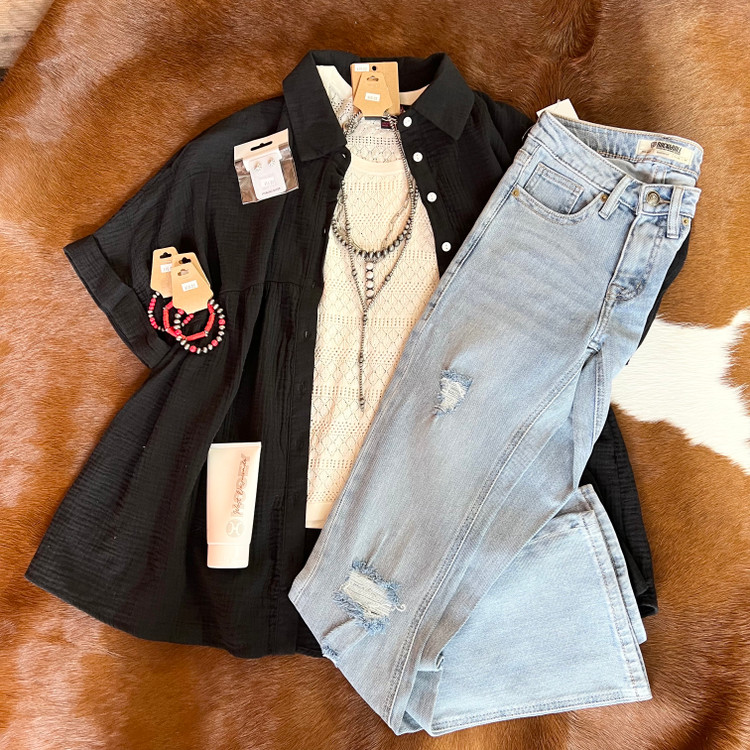 Casual Styled Outfit Of The Day  - July 31, 2024