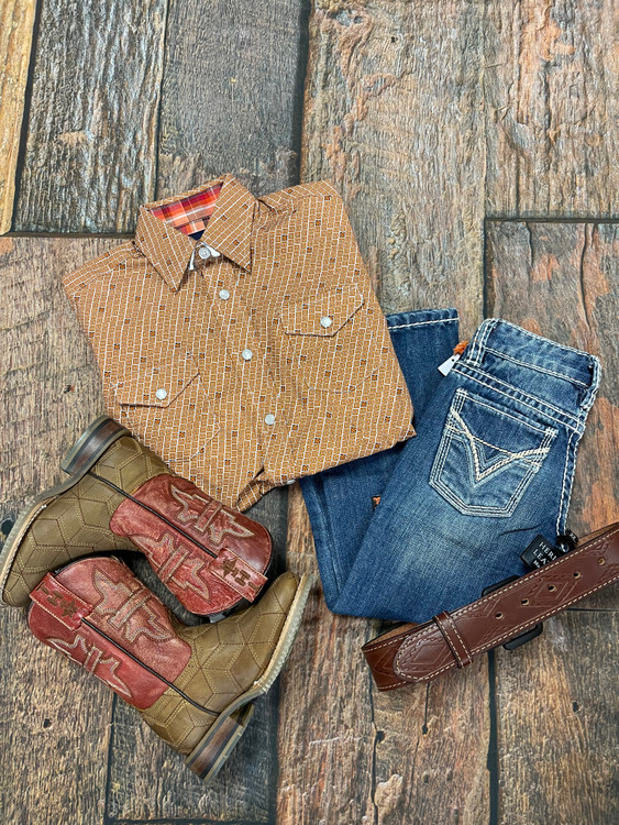 Boy's Show Outfit of the Day - Stockyard Style