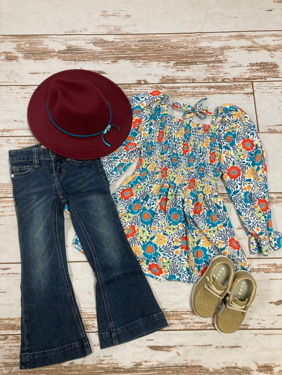 Girl's Boho Chic Outfit of the Day