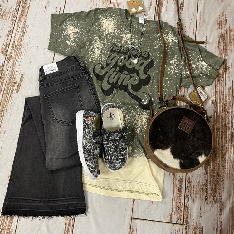 Always here for a good time outfit of the day 