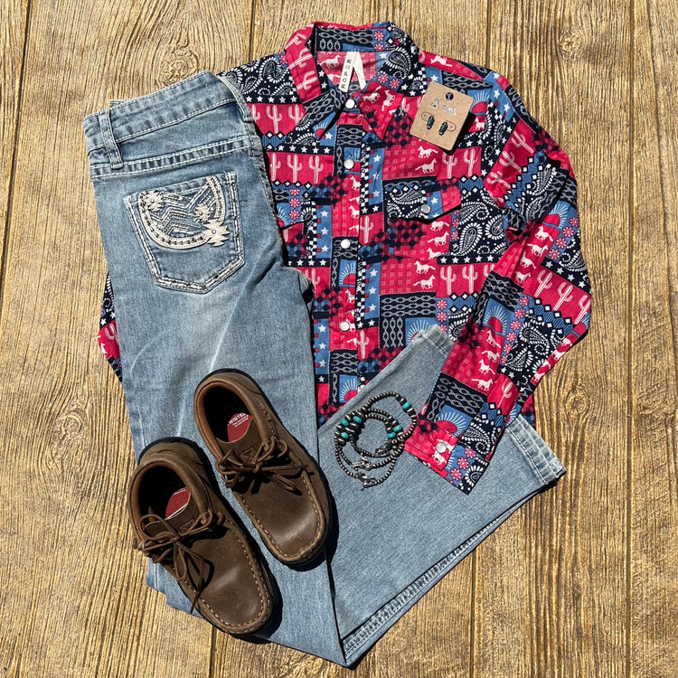 Girl's Horse Loving Outfit Of The Day