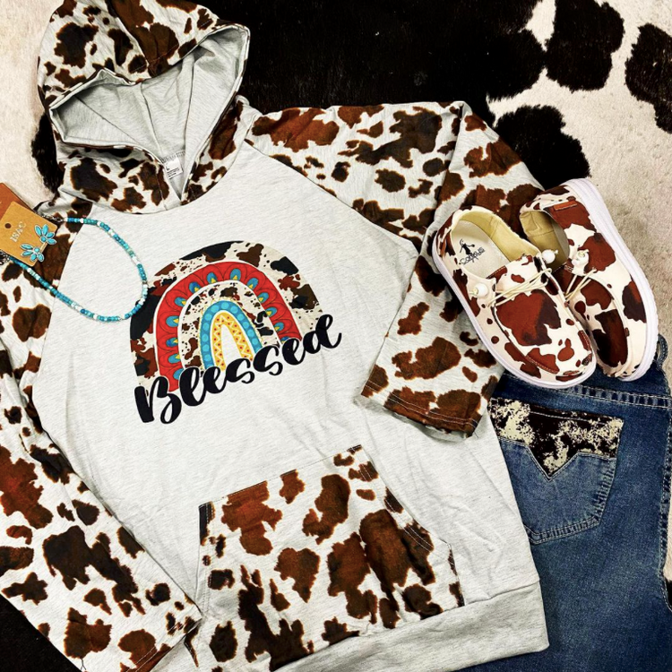 Women's Cowprint Cutie Outfit of the Day - 12/2