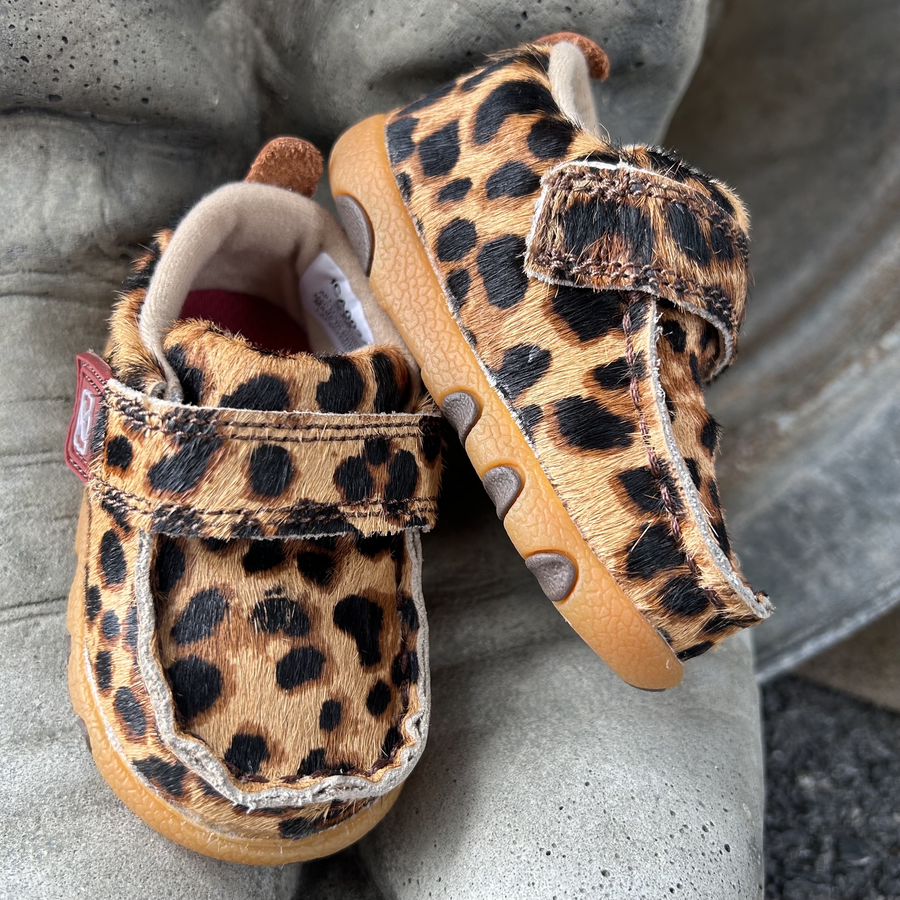 Twisted X Leopard Infant Driving Moc ICA0034 - Stockyard Style