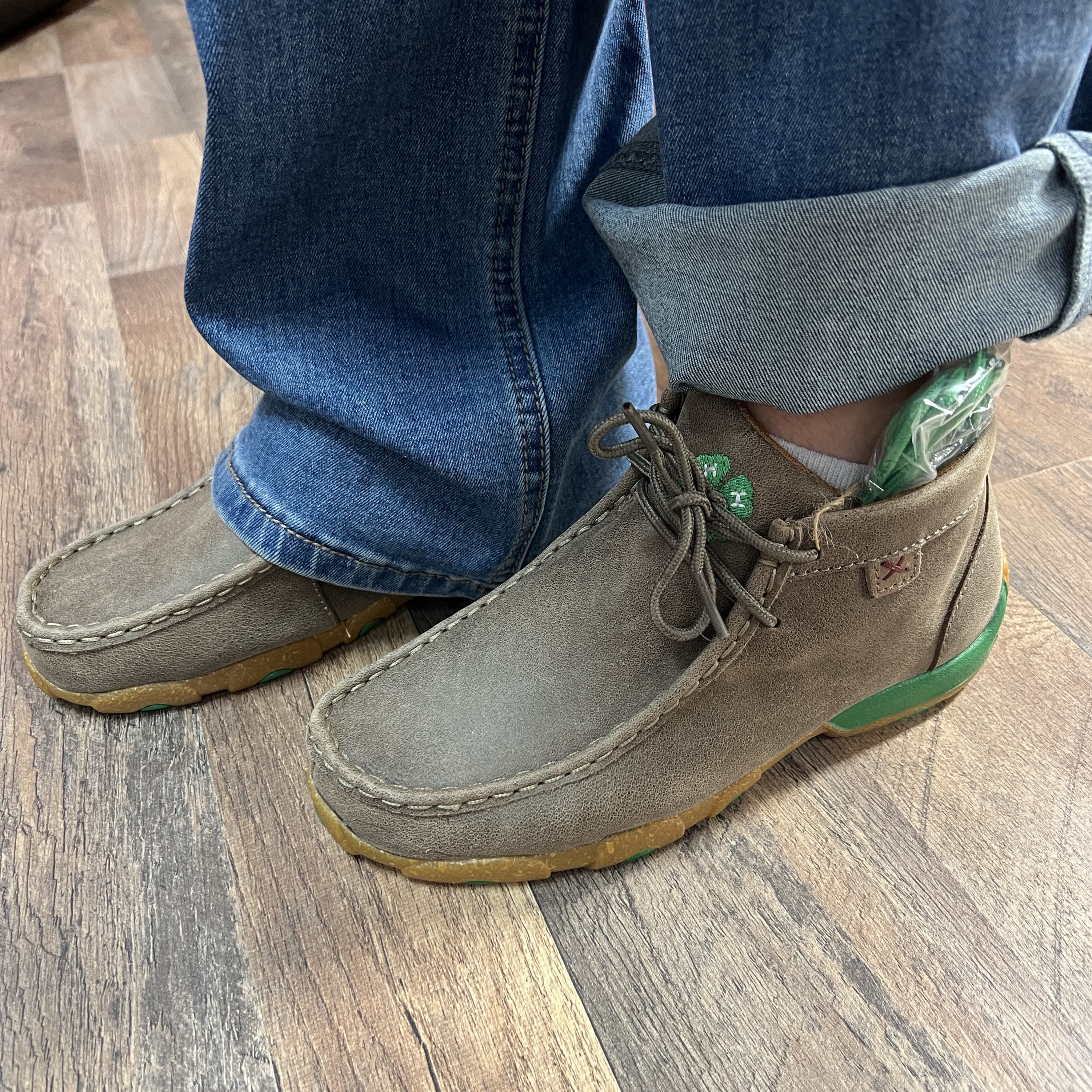 Twisted X Youth 4-H Chukka Driving Moc - Stockyard Style