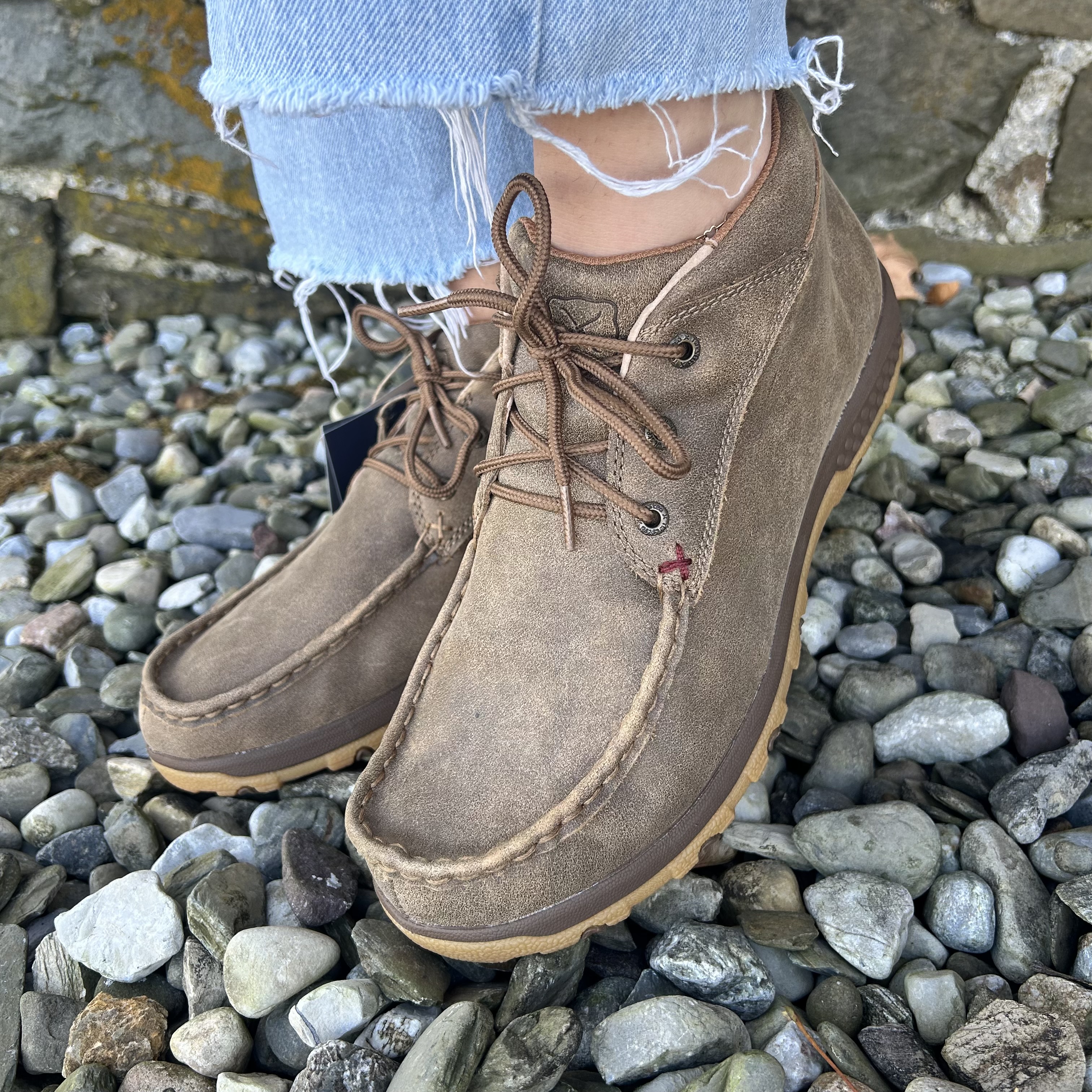 Twisted X Women's Bomber CellStretch Chukka Driving Moc