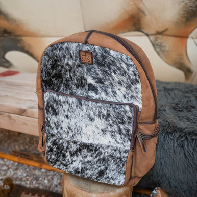 STS Ranch Cowhide Whitness Backpack - Stockyard Style