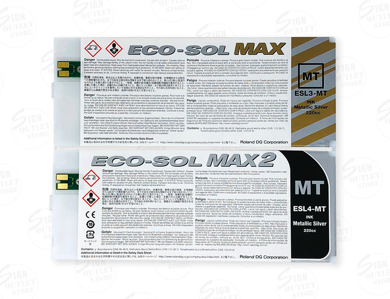 Roland Eco-Sol MAX Metallic Ink 220cc