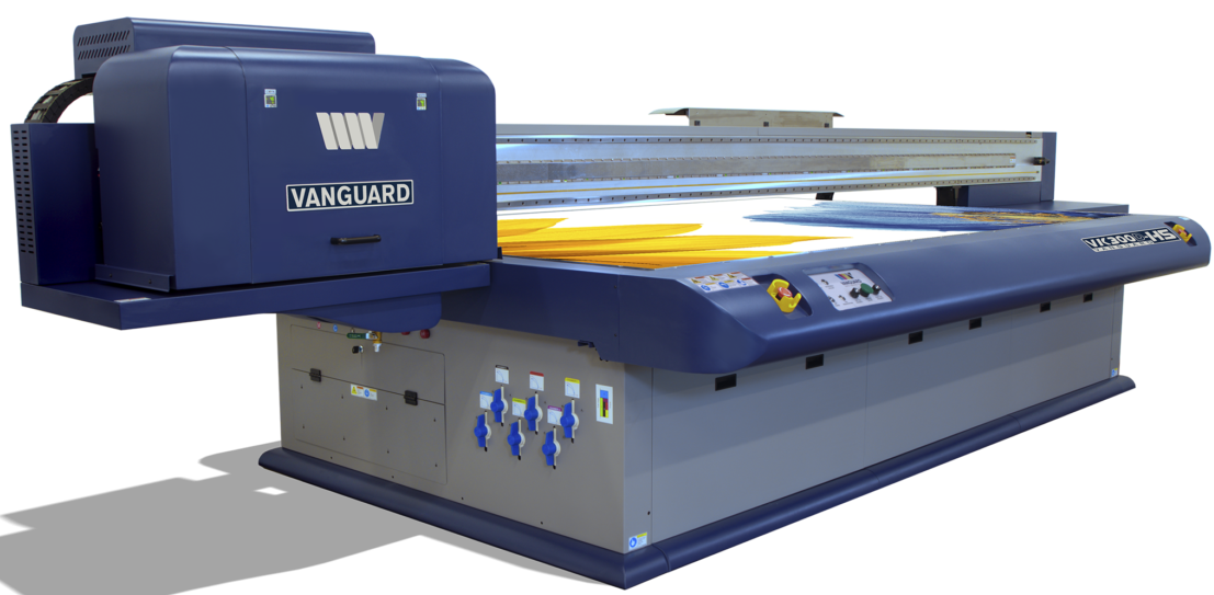 Vanguard Vk300D Flatbed UV Printer 