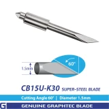 CB15U-K30 Graphtec 60° Blade - 1.5mm Supersteel