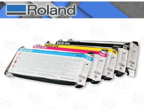 Roland UV Ink 220cc - White (EUV-WH)
