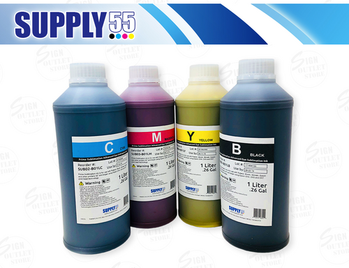 Prime Sublimation Ink  - Cyan 1 Liter