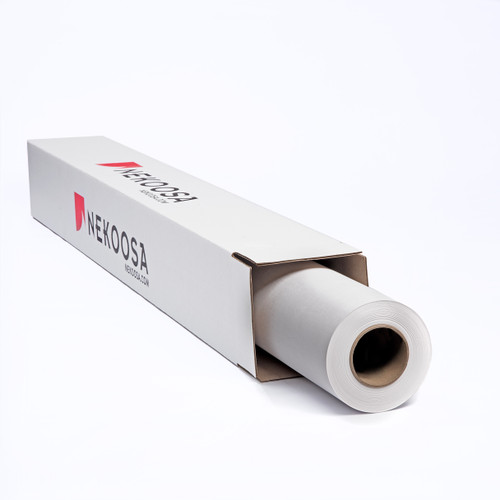 AUG - 6 mil Embossed Matte White, Micro Remov.