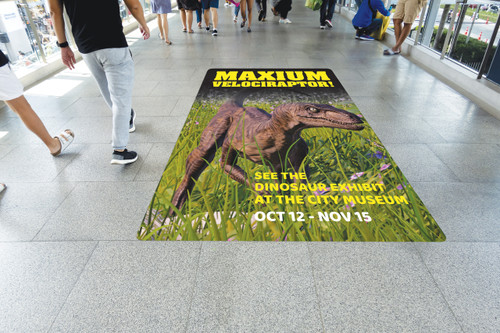 GF 211 Traffic Graffic - 6 Mil Gloss Clear, Clear Permanent Adhesive