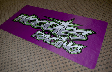 General Formulations 212 - 3.4 Mil Matte White Carpet Graphics