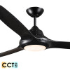 Deka EVO-2 147cm Black Plastic Indoor/Outdoor Ceiling Fan & LED Light