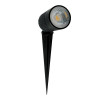 Domus Zoom 12w LED Spike Garden Up Light Black
