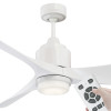 Mercator Eagle-XL DC Motor 167cm White LED Light & Remote Ceiling Fan