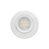 Basic MR16 Aluminium Down Light Gimble Trim White