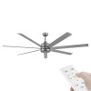 Eglo Tourbillion DC Motor 203cm Titanium & Remote Ceiling Fan