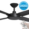 Airborne Enviro DC Motor 152cm Black & Remote Ceiling Fan