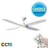 Airborne Enviro DC Motor 152cm White LED Light & Remote Ceiling Fan