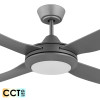 Eglo Bondi 132cm Titanium Plastic Indoor/Outdoor Ceiling Fan & LED Light