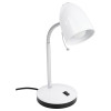 Eglo Lara Study Desk Lamp With USB Phone Charger White