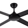 RevelAir Albany 122cm Black Plastic Indoor/Outdoor Ceiling Fan