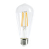 CLA 8w E27 LED Filament ST64 Pear Clear 2700K Warm White DIMMABLE