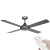 Eglo Stradbroke DC Motor 122cm Titanium & Remote Ceiling Fan