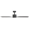 Eglo Iluka DC Motor 132cm Black LED Light & Remote Ceiling Fan