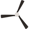 Calibo Turaco DC Motor 142cm Black LED Light & Remote Ceiling Fan