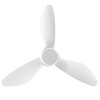 Eglo Torquay DC Motor 122cm White & Remote Ceiling Fan